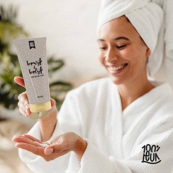 100% Leuk Bodylotion 'Topwijf & Toplijf'  (GR0196) - Caramel (Sint-Job-in-’t-Goor)