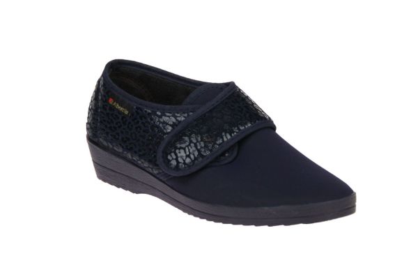 Alberola Blauwe Gesloten Pantoffel  (17-411581) - Caramel (Sint-Job-in-’t-Goor)