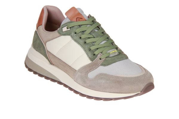 Ambitious Sneaker Taupe-Groen  (14023TA-11292AM) - Caramel (Sint-Job-in-’t-Goor)