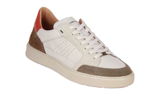 Ambitious Sneaker Offwhite-Oranje  (14169-1872AM) - Caramel (Sint-Job-in-’t-Goor)