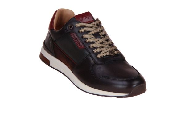 Ambitious Slow Sneaker Bruin-Bordo  (14021A-6565AM) - Caramel (Sint-Job-in-’t-Goor)