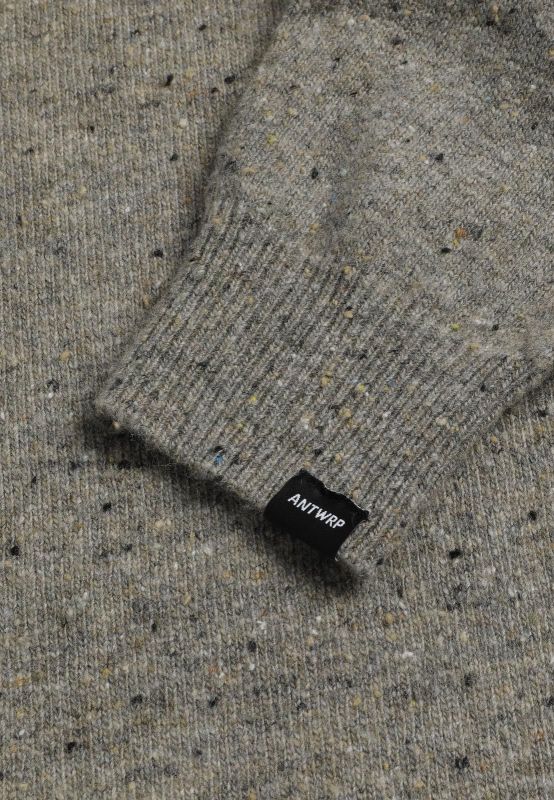 Antwrp Neppy Yarn Crewneck Beluga  (BKW098R-ZB-L219/00610) - Caramel (Sint-Job-in-’t-Goor)