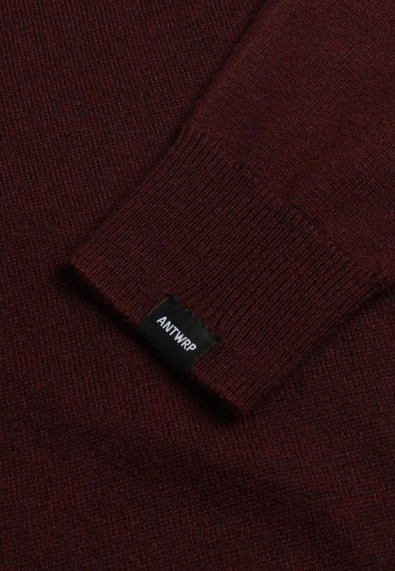 Antwrp Turtleneck Knit Shady Red  (BKW098T-L227/00305) - Caramel (Sint-Job-in-’t-Goor)