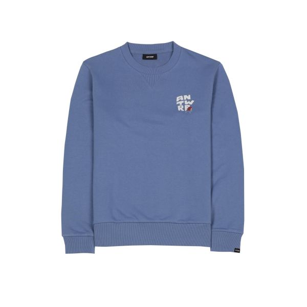Antwrp Beach Chair Sweat Regular Fit Blue Horizon  (BSW420-L008S/000419) - Caramel (Sint-Job-in-’t-Goor)