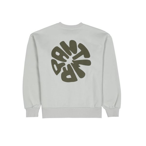 Antwrp Backprint Sweat Straight Fit Ice Grey  (BSW478-L034/000205) - Caramel (Sint-Job-in-’t-Goor)