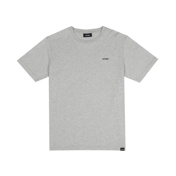 Antwrp Scruffy Dog Backprint Tee Regular Fit Grey Chiné  (BTS467-L001S/000204) - Caramel (Sint-Job-in-’t-Goor)