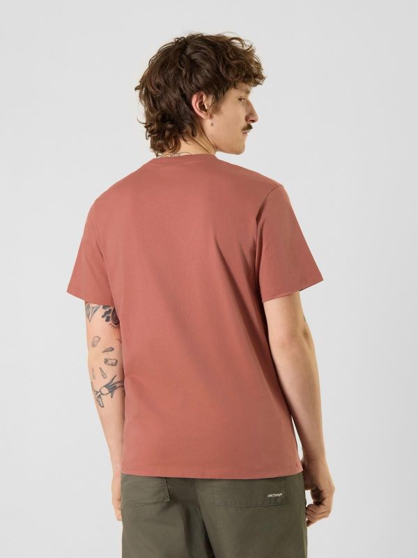 Antwrp Basic T-Shirt Canyon Stone Regular Fit  (BTS098R-L001S/000341 CANYON STONE) - Caramel (Sint-Job-in-’t-Goor)