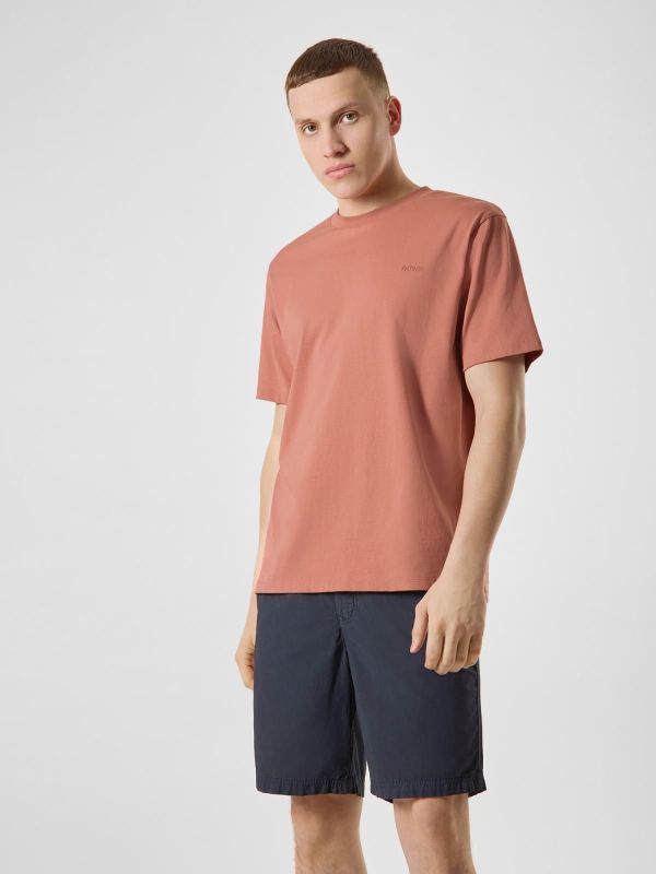 Antwrp Backprint T-Shirt Canyon Stone Straight Fit  (BTS478-L001S/000341 CANYON STONE) - Caramel (Sint-Job-in-’t-Goor)