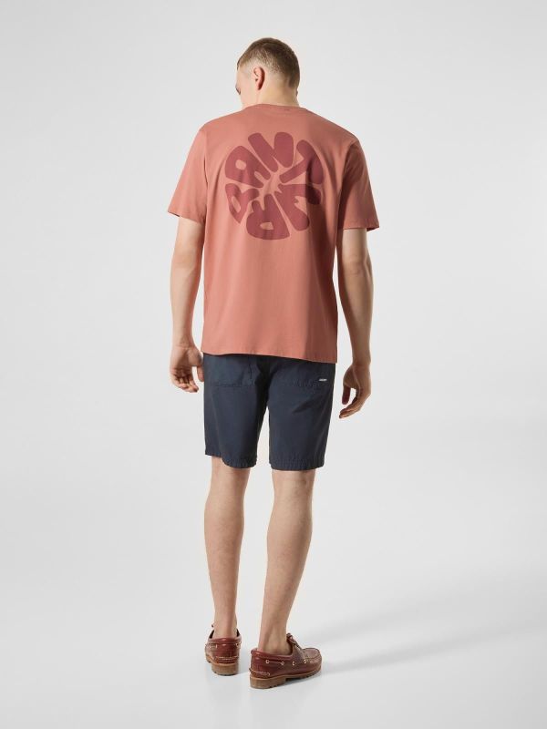 Antwrp Backprint T-Shirt Canyon Stone Straight Fit  (BTS478-L001S/000341 CANYON STONE) - Caramel (Sint-Job-in-’t-Goor)