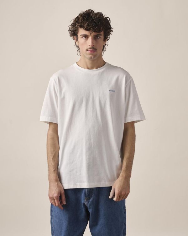 Antwrp Circle Backprint T-Shirt Offwhite  (BTS478-L001S/000102 WHITE) - Caramel (Sint-Job-in-’t-Goor)