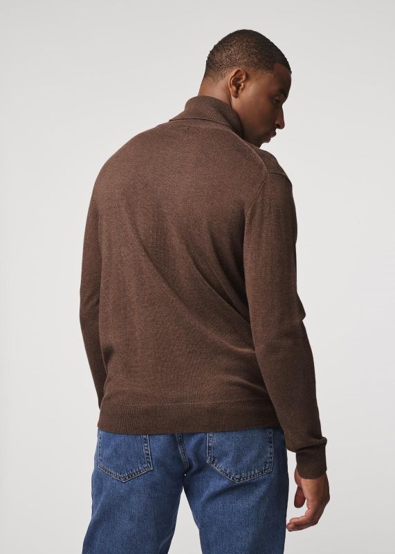 Antwrp Merino Turtleneck Brown  (BKW098T-L227/000600 BROWN) - Caramel (Sint-Job-in-’t-Goor)
