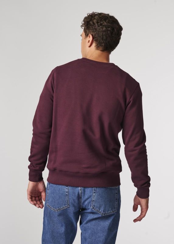 Antwrp Basic Crewneck Sweat Burgundy  (BSW098R-L008/000313 BURGUNDY) - Caramel (Sint-Job-in-’t-Goor)