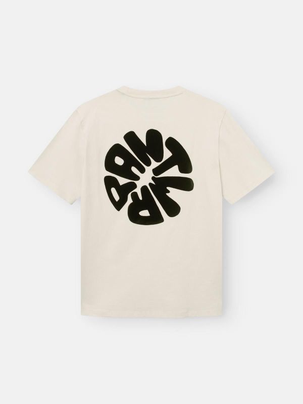 Antwrp Backprint T-Shirt Birch (BTS505-L030/000121 BIRCH) - Caramel (Sint-Job-in-’t-Goor)