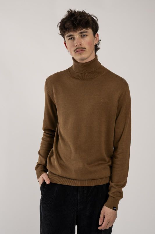 Antwrp Basic Turtleneck Knit Walnut  (BKW098T-L213/000622) - Caramel (Sint-Job-in-’t-Goor)