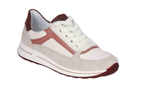 Ara Sneaker Cream-Bruin  (1224826-05) - Caramel (Sint-Job-in-’t-Goor)