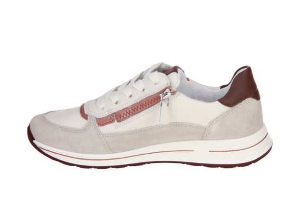 Ara Sneaker Cream-Bruin  (1224826-05) - Caramel (Sint-Job-in-’t-Goor)