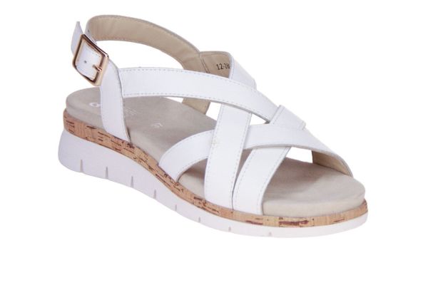 Ara cambridge witte sandaal  (1226508-04) - Caramel (Sint-Job-in-’t-Goor)