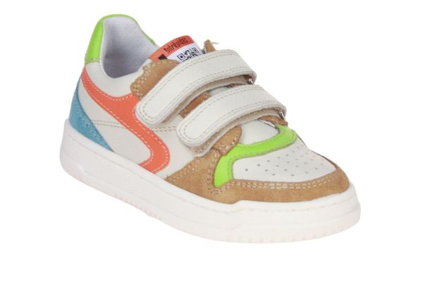 Babybotte Velcroschoen Offwhite-Multi  (8707B028) - Caramel (Sint-Job-in-’t-Goor)