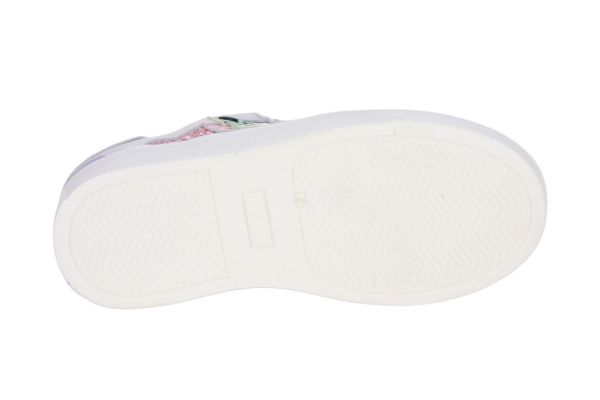 Bana & Co Sneaker Wit-Roze  (26132008-VEL) - Caramel (Sint-Job-in-’t-Goor)