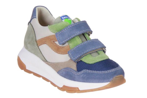 Bana & Co Velcroschoen Jeans Blauw  (26132517-VEL) - Caramel (Sint-Job-in-’t-Goor)