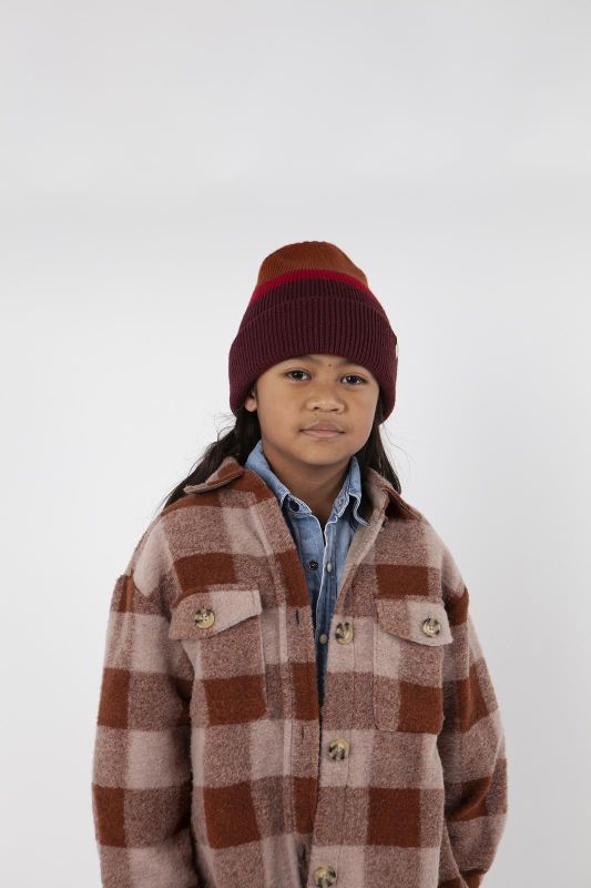 Barts Metrop Beanie Burgundy Rood  (6119-425) - Caramel (Sint-Job-in-’t-Goor)