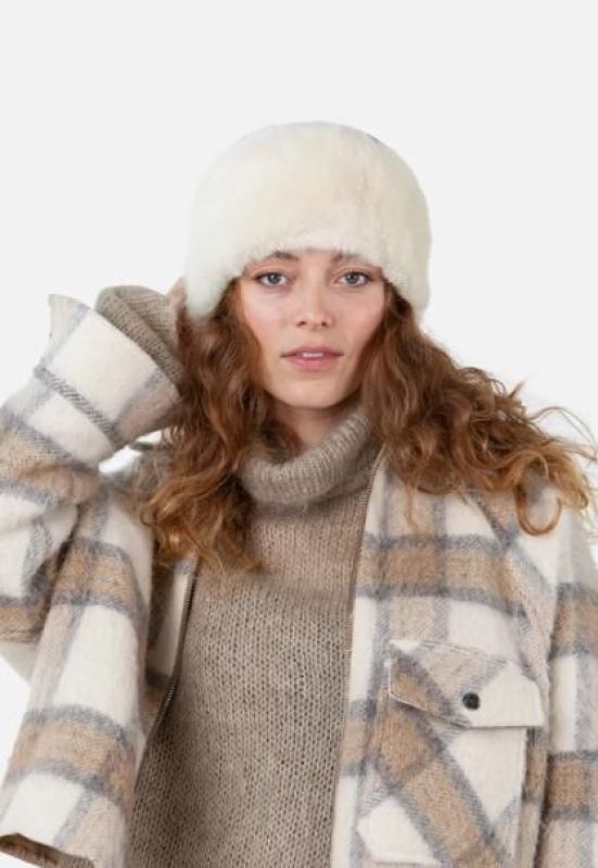 Barts Fur Headband White  (0119-010) - Caramel (Sint-Job-in-’t-Goor)