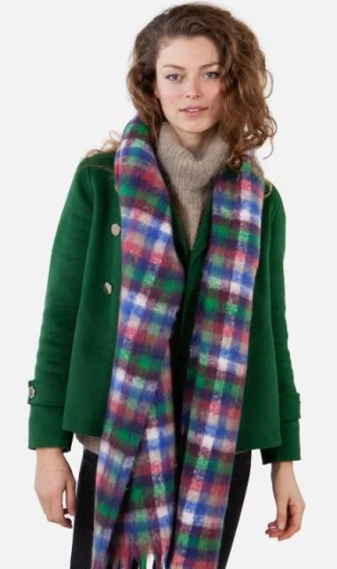 Barts Plaity Scarf Blue  (6313-04) - Caramel (Sint-Job-in-’t-Goor)