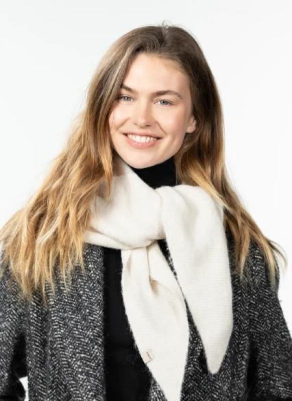 Barts Fhearna Scarf Cream  (6896-10) - Caramel (Sint-Job-in-’t-Goor)