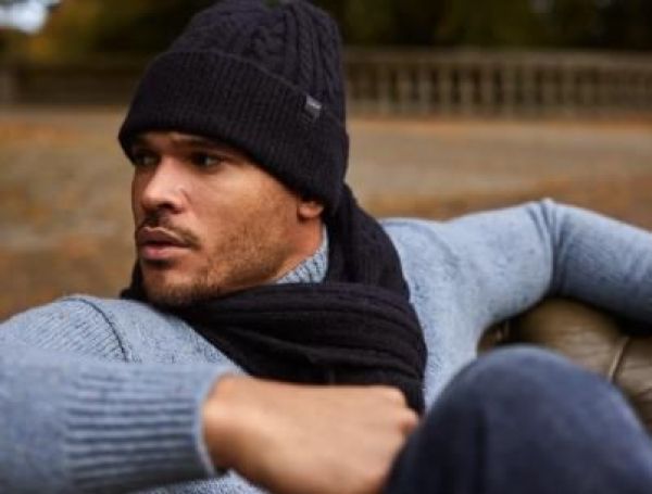 Barts Moiray Beanie Navy  (7009-03) - Caramel (Sint-Job-in-’t-Goor)