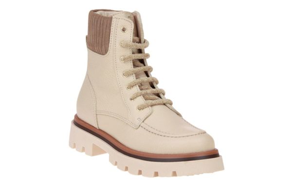 Beberlis Beige Veterboot  (23440-B) - Caramel (Sint-Job-in-’t-Goor)