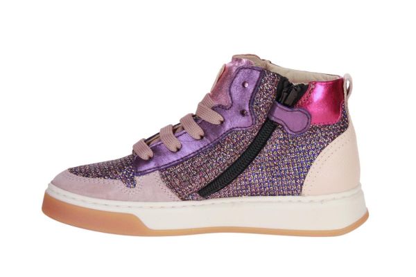 Beberlis Paarse Sneaker  (24277-C) - Caramel (Sint-Job-in-’t-Goor)