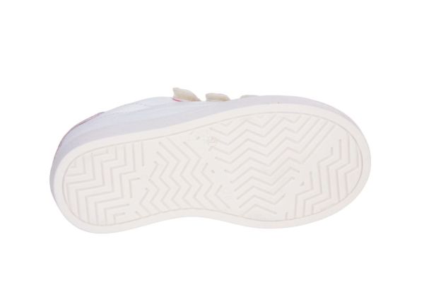 Beberlis Velcroschoen Wit  (24497-S26 K Bianco) - Caramel (Sint-Job-in-’t-Goor)