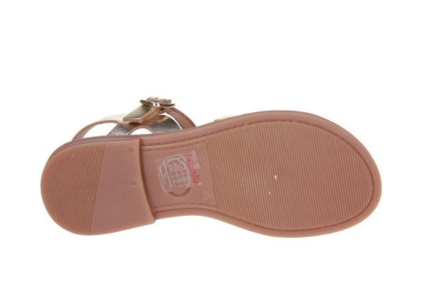 Beberlis Sandaal Goud  (25128-A) - Caramel (Sint-Job-in-’t-Goor)