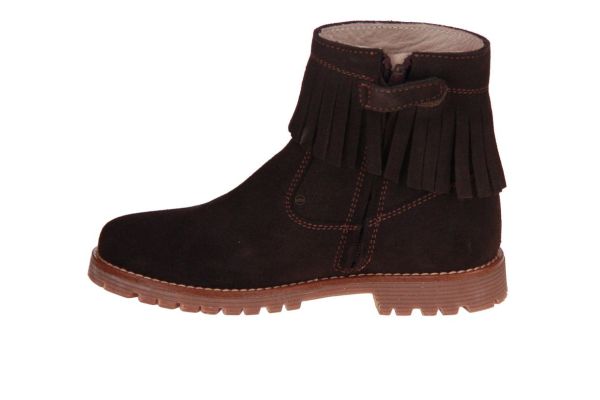 Beberlis Bruin Enkellaars Franjes  (24741-W26-D) - Caramel (Sint-Job-in-’t-Goor)