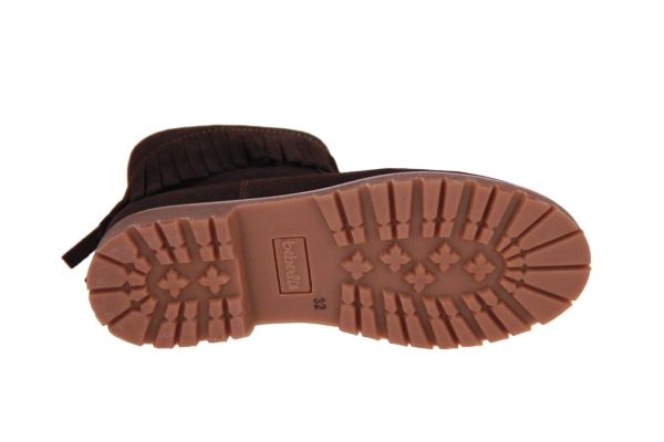 Beberlis Bruin Enkellaars Franjes  (24741-W26-D) - Caramel (Sint-Job-in-’t-Goor)