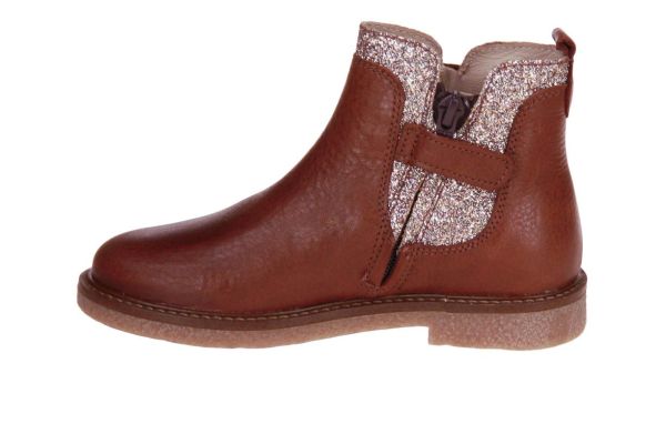 Beberlis Enkellaars Cognac  (25656-B) - Caramel (Sint-Job-in-’t-Goor)