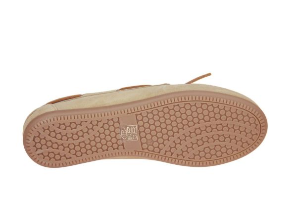Belang Moccasin Beige  (08423 velour dune) - Caramel (Sint-Job-in-’t-Goor)