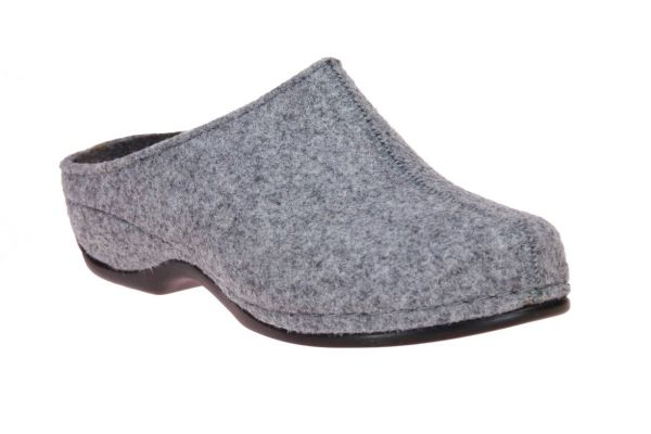 Berkemann Florina Licht Grijze Pantoffel  (01025-652) - Caramel (Sint-Job-in-’t-Goor)