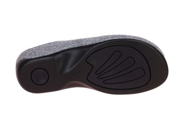 Berkemann Florina Licht Grijze Pantoffel  (01025-652) - Caramel (Sint-Job-in-’t-Goor)
