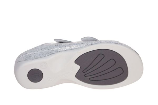 Berkemann Janna Slipper Zilver  (01027-516) - Caramel (Sint-Job-in-’t-Goor)