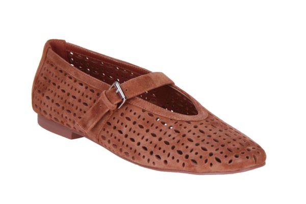 Bibi Lou Maia Flat Cuero  (604Z38VK-Y-V26 TAN) - Caramel (Sint-Job-in-’t-Goor)