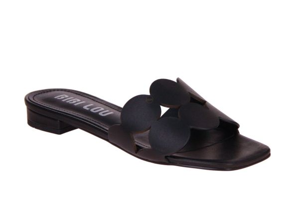 Bibi Lou Onami Slipper Zwart  (620Z10VK-Y-V26 BLACK) - Caramel (Sint-Job-in-’t-Goor)