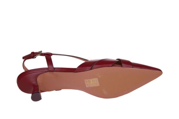 Bibi Lou Nolia Slingback Bordo  (633Z10VK-Y-V26 BURGUNDI) - Caramel (Sint-Job-in-’t-Goor)