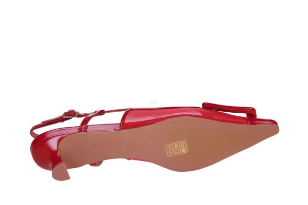 Bibi Lou Bonnie Slingback Rood  (639Z77VK-Y-V26 RED) - Caramel (Sint-Job-in-’t-Goor)