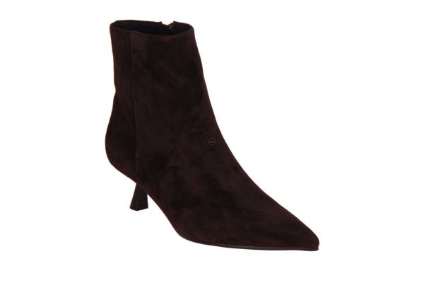 Bibi Lou Sakura Booties 45 Dark Brown Suede  (501T30VK-I26/90 MARRON) - Caramel (Sint-Job-in-’t-Goor)