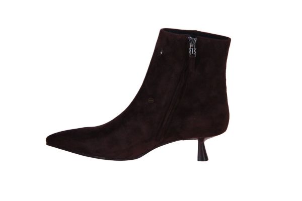 Bibi Lou Sakura Booties 45 Dark Brown Suede  (501T30VK-I26/90 MARRON) - Caramel (Sint-Job-in-’t-Goor)