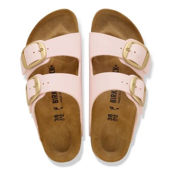 Birkenstock Big Buckle Birkibuc Light Rose  (1031566) - Caramel (Sint-Job-in-’t-Goor)