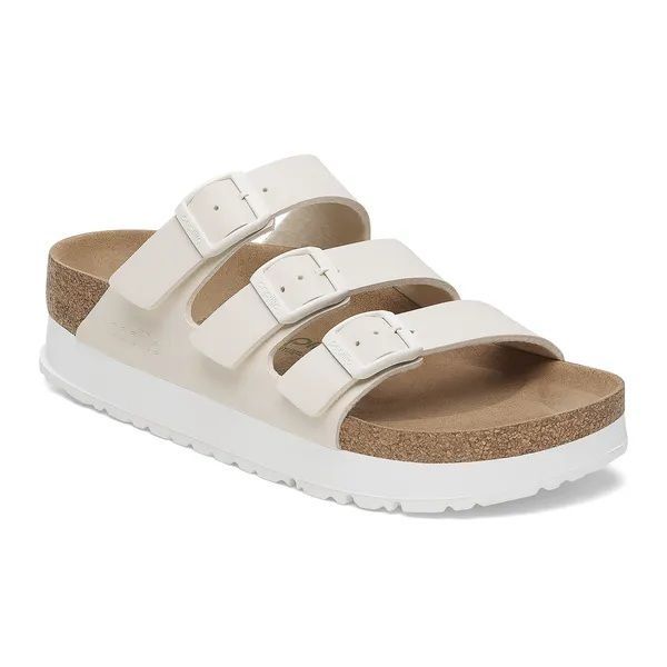 Birkenstock Papilio Florida III Flex Platform Eggshell  (1029751) - Caramel (Sint-Job-in-’t-Goor)