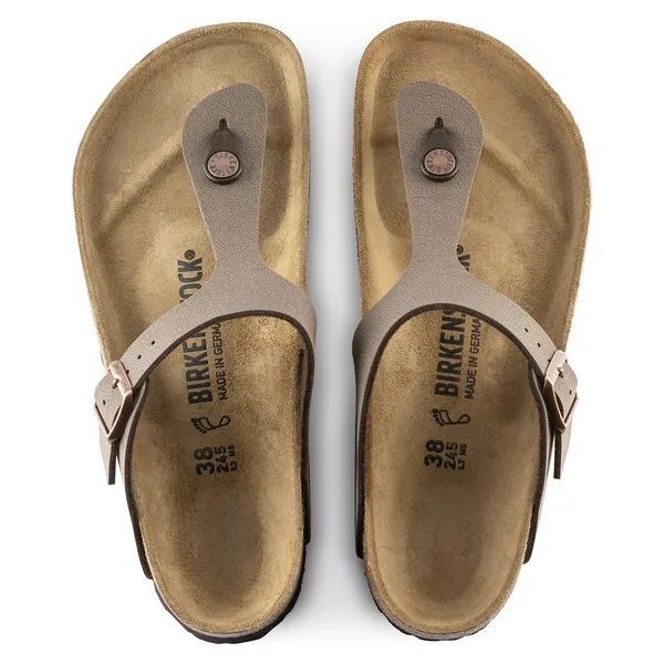 Birkenstock Regular Gizeh Birko-Flor Mocha  (43751) - Caramel (Sint-Job-in-’t-Goor)