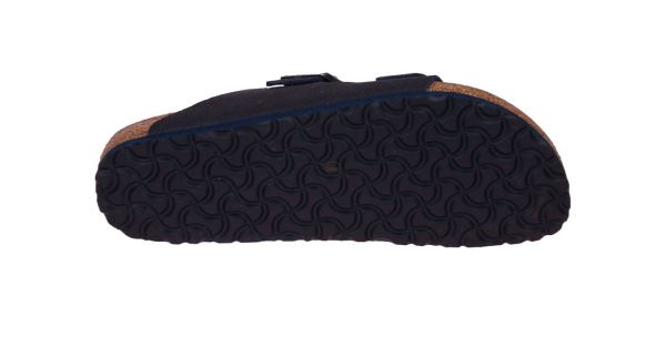 Birkenstock Arizona Narrow MF Desert Dust Indigo Blue Vegan  (BI1023150) - Caramel (Sint-Job-in-’t-Goor)